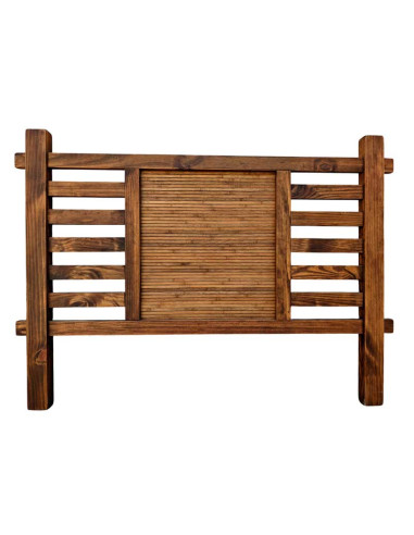CABECERO DE MADERA NOGAL PARA CAMA...
