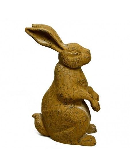FIGURA DE CONEJO PARA EL JARDIN