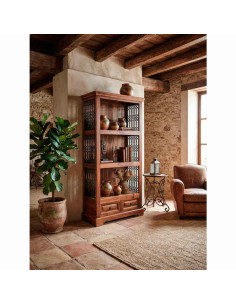 LIBRERÍA DE MADERA Y FORJA... 2