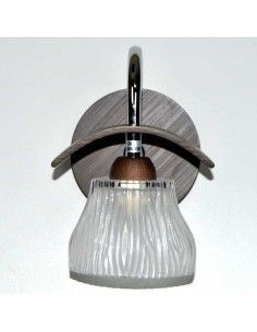 APLIQUE DE INTERIOR ACERO INOX CON WENGUER 2