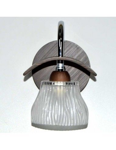 APLIQUE DE INTERIOR ACERO INOX CON WENGUER