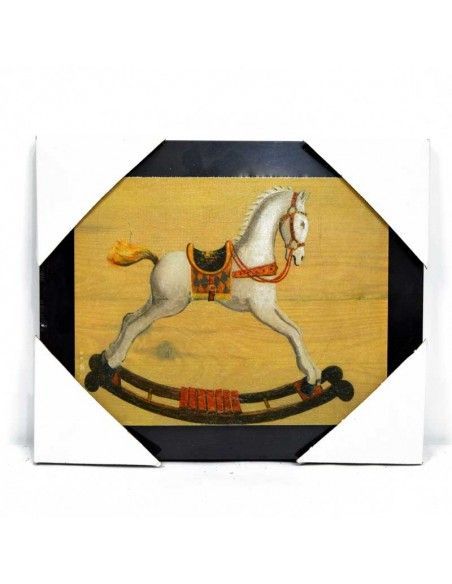 PAREJA DE CUADROS CABALLO INFANTIL