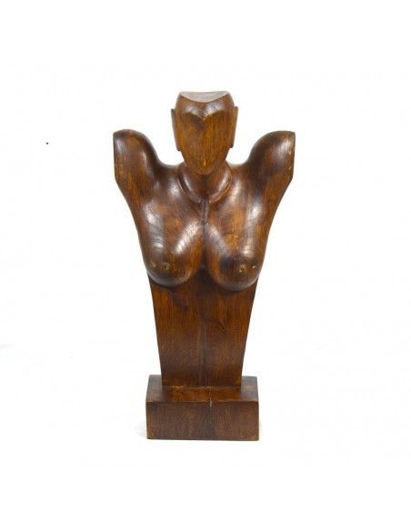 CUELLO PARA JOYAS DE MADERA