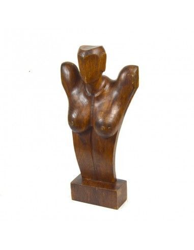 CUELLO PARA JOYAS DE MADERA