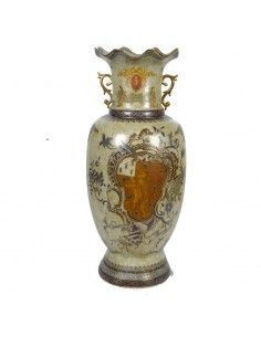 JARRON DE PORCELANA DE SATSUMA