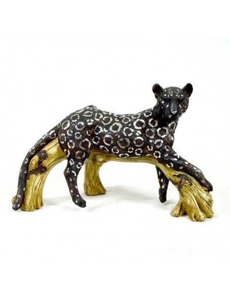 FIGURA PANTERA NEGRA EN TRONCO
