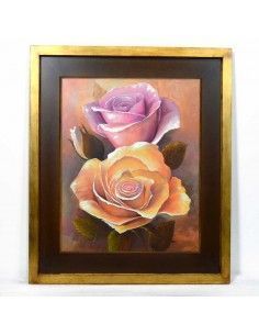 CUADRO CLASICO DE ROSAS