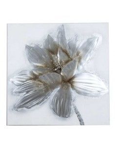 CUADRO FLOR ALUMINIO MODERNO
