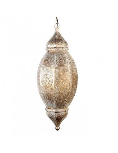 COLGANTE DE TECHO METAL ARABE ALARGADO