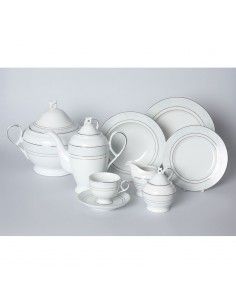 VAJILLA DE PORCELANA 83 PIEZAS
