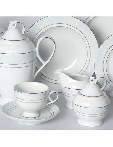 VAJILLA DE PORCELANA 83 PIEZAS