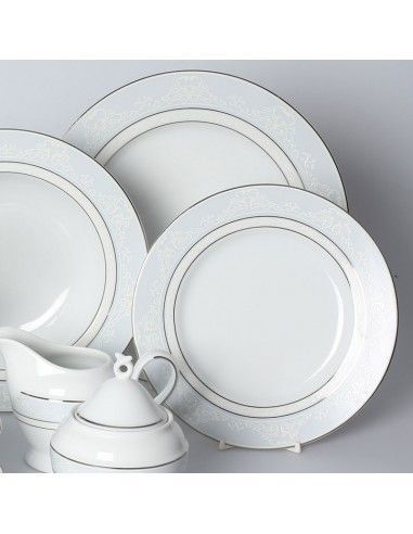 VAJILLA DE PORCELANA 83 PIEZAS