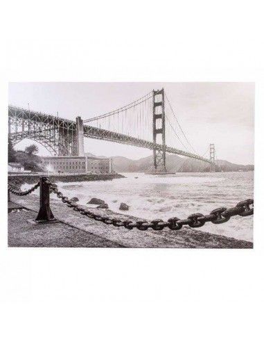 CUADRO EFECTO TRIDIMENSIONAL PUENTE DE SAN FRANCISCO