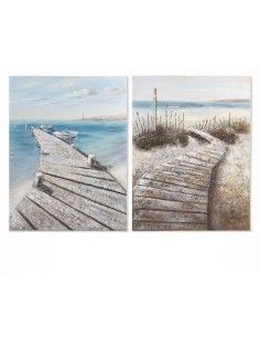 CUADRO EFECTO TRIDIMENSIONAL PASEO PLAYA