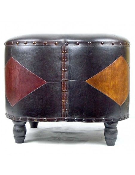 PUFF POLIPIEL NEGRO