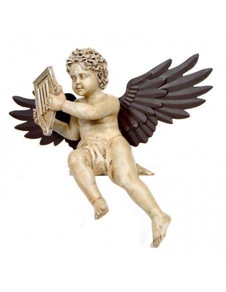FIGURA DE ANGEL CON ARPA