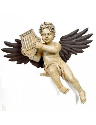 FIGURA DE ANGEL CON ARPA