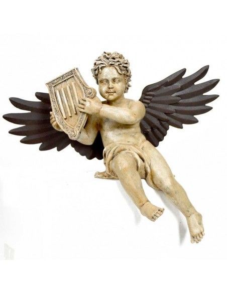 FIGURA DE ANGEL CON ARPA