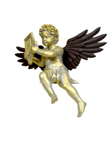 FIGURA DE ANGEL CON ARPA