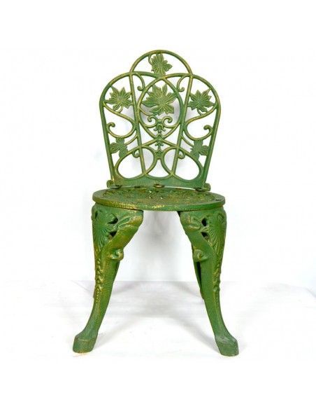 SILLA DE FORJA MACIZA