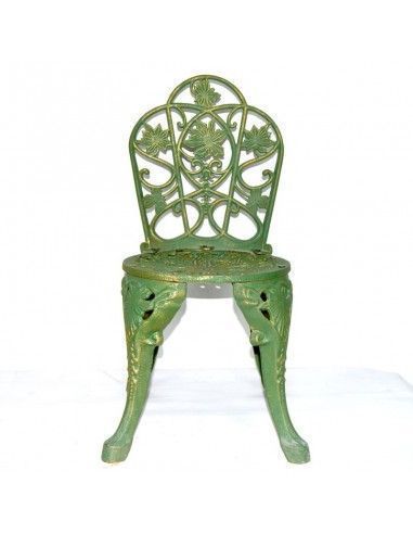 SILLA DE FORJA MACIZA