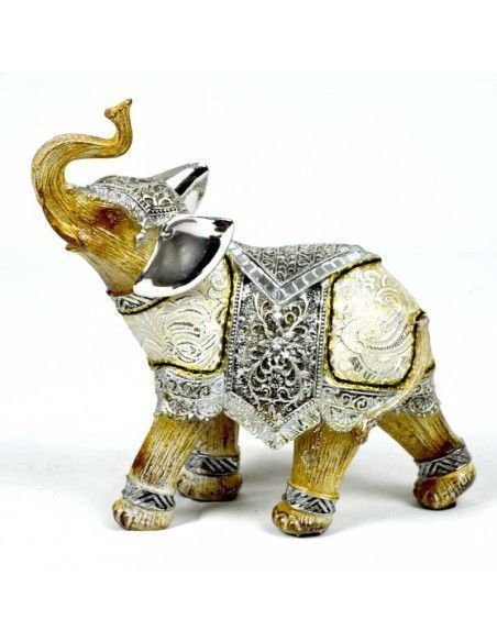 ELEFANTE DORADO DE MOSAICO