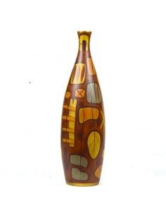 FLORERO MODERNO MARRON 2