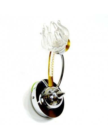 APLIQUE DE PARED TULIPA FLOR