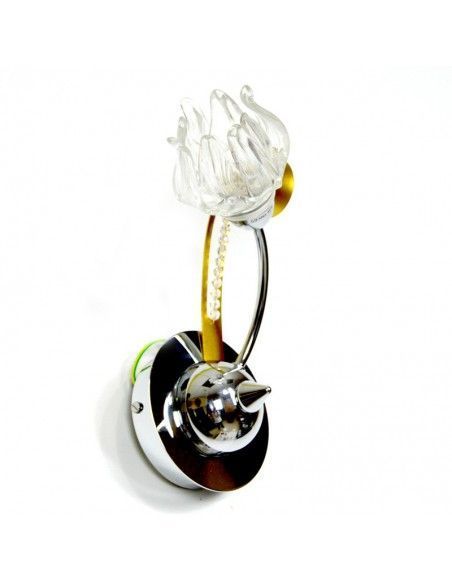 APLIQUE DE PARED TULIPA FLOR