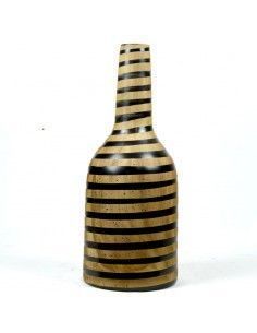 JARRON BEIGE DE RAYAS 2