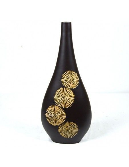 JARRON MARRON Y BEIGE