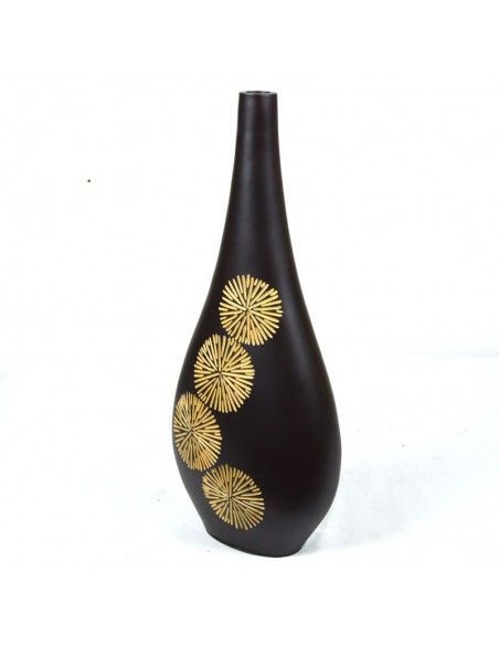JARRON MARRON Y BEIGE