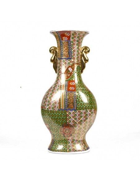 JARRON DE PORCELANA DE SATSUMA