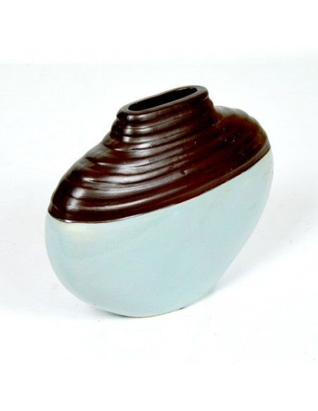 JARRON DE CERAMICA CELESTE