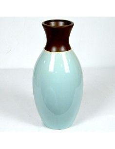 JARRON DE CERAMICA CELESTE