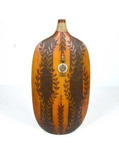 JARRON DE MADERA MARRON