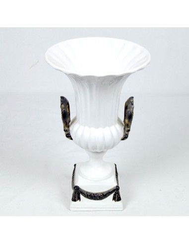 JARRON DE CERAMICA BLANCO