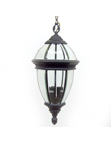 COLGANTE DE TECHO EXTERIOR NEGRO
