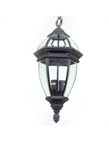 COLGANTE DE TECHO EXTERIOR NEGRO