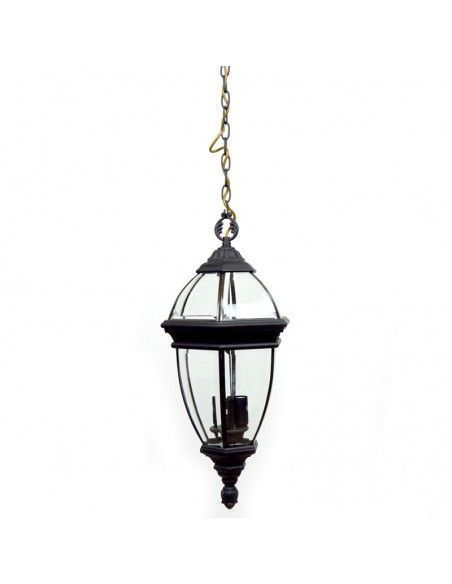 COLGANTE DE TECHO EXTERIOR NEGRO