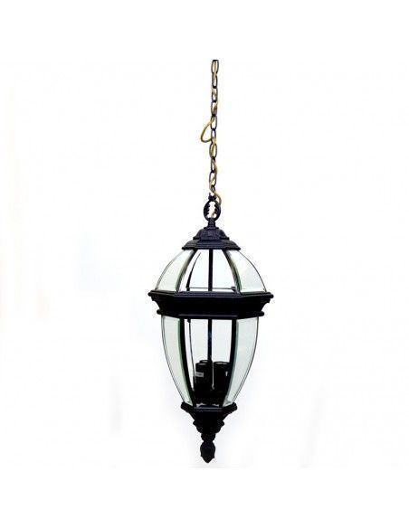 COLGANTE DE TECHO EXTERIOR NEGRO