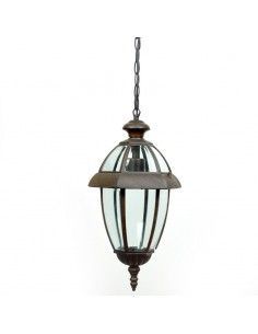 COLGANTE DE TECHO EXTERIOR MARRON