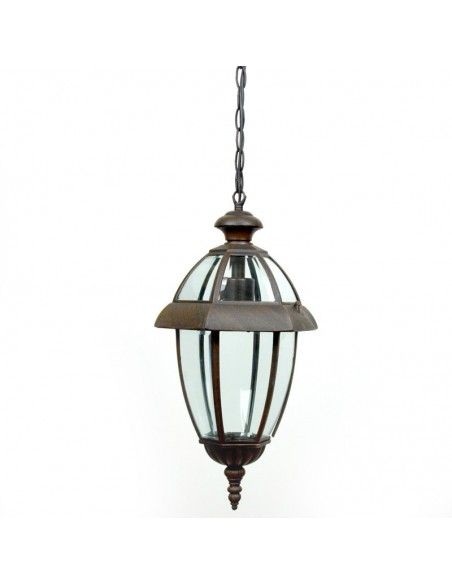 COLGANTE DE TECHO EXTERIOR MARRON