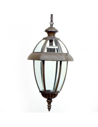 COLGANTE DE TECHO EXTERIOR MARRON