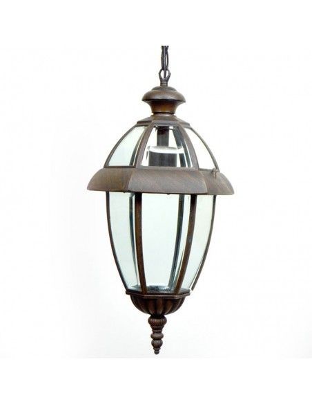 COLGANTE DE TECHO EXTERIOR MARRON