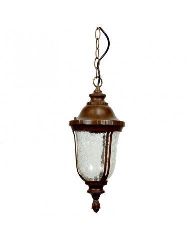 COLGANTE DE TECHO EXTERIOR MARRON