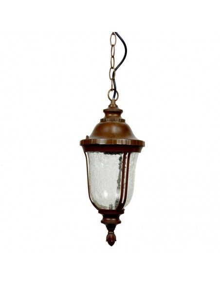 COLGANTE DE TECHO EXTERIOR MARRON