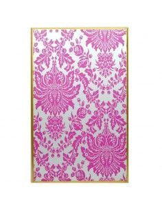 CUADRO DE FLORES EN RELIEVE
