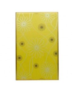 CUADRO DE FLORES EN RELIEVE