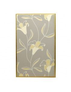 CUADRO DE FLORES EN RELIEVE